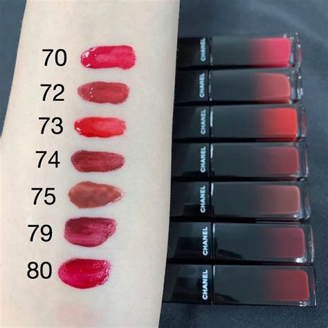 rossetto chanel rouge allure laque|Chanel Allure laque longwear.